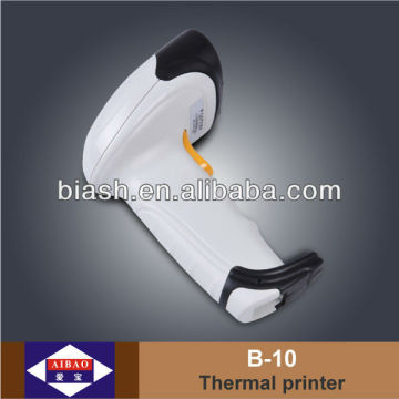 1D 650nm Laser Barcode Scanner, AIBAO, B-10,Black color