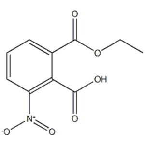 1,2-Benzenedicarboxylicacid, 3-nitro-, 1-ethyl ester CAS 16533-45-2