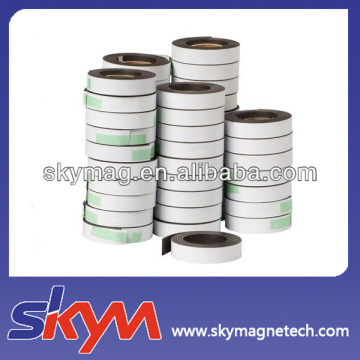Rubber magnet strip with self adhesive