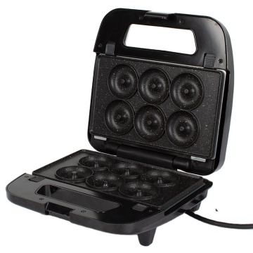 364159 Electric Ball Waffle Maker Machine with Detachable Plates, 750W Power, 6 Holes and Different Sizes