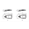 Ayarlanabilir LED Street Light 200W sokak lambası dış mekan