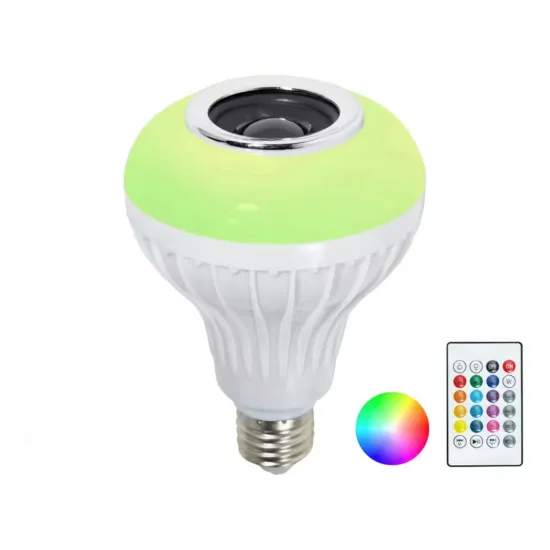 RGB Smart LED Wireless Light Bulb with Speaker and Remote Control