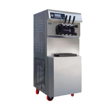 Commercial Soft Ice Cream Maker with LCD Display