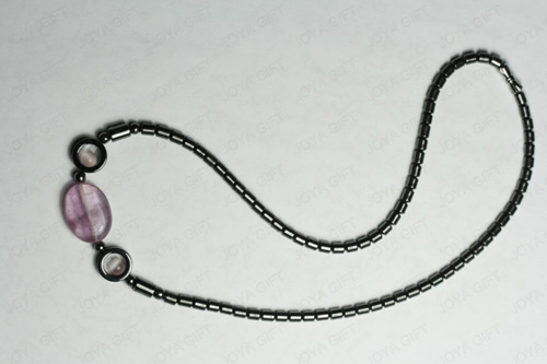 Collier hématite