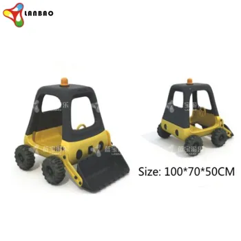 Colorful and Safe Toddler Ride-On Plastic Car Toy