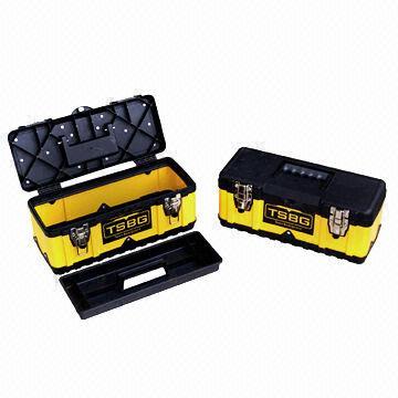 Tool Box, Made of Plastic and Steel