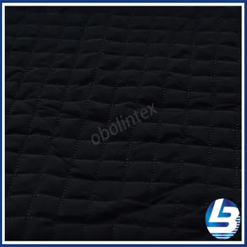 OBL20-Q-029 Polyester Memory Ultrasonic Quilting Fabric