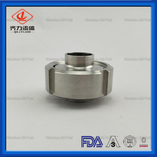 Food grade stainless steel DIN Union with seals