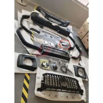 High-Quality Auto Body Kit for Benz G Class W464 2019+ Upgrade to G63 AMG Style Bumper Grille