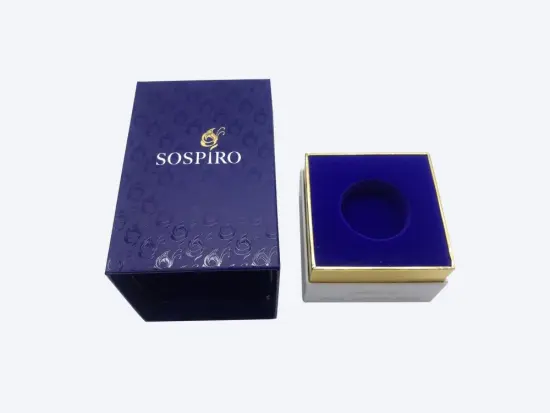 Custom Printed UV Gold Stamping Perfume Paper Box