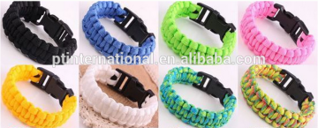 Fashion Bracelet, Braided Life Saving Bracelet, Promotional Survival Bracelet Jewelry PT2384