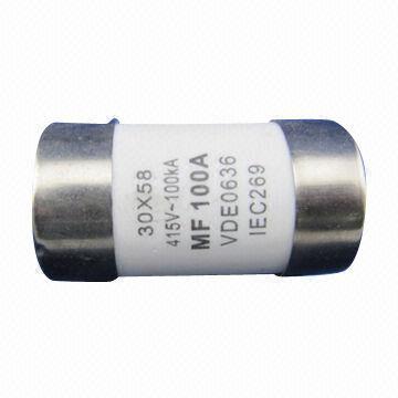 Cylindrical Fuse Link, 500V AC/DC Rated Voltage