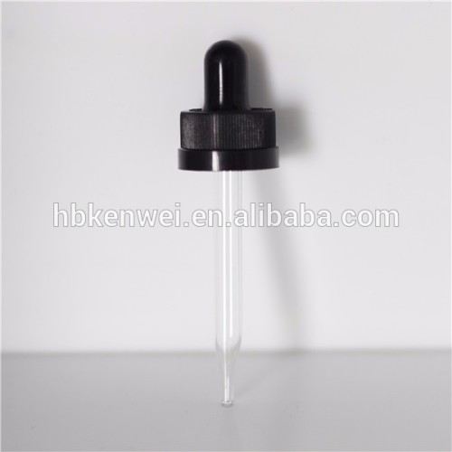 18mm/20mm mouth colorful childproof cap with plastic dropper bottle pipette
