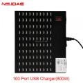 100 ports 800W Charger USB pour plusieurs appareils