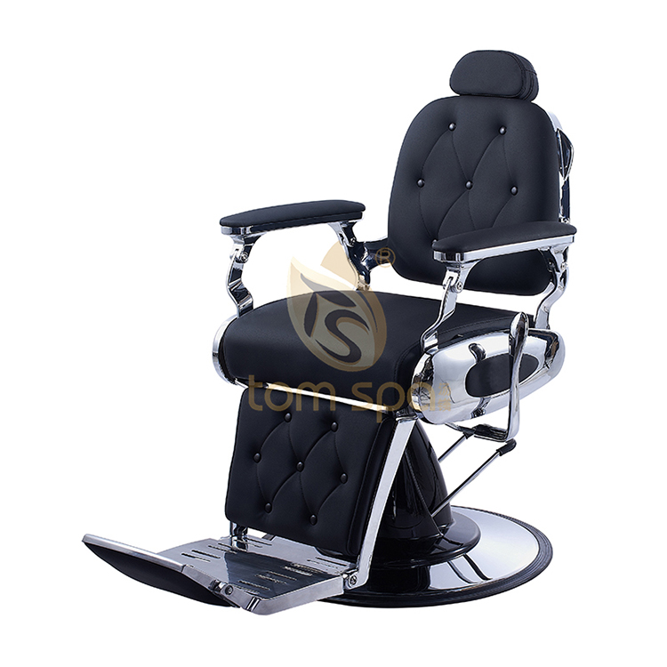 Black Salon Styling Chair