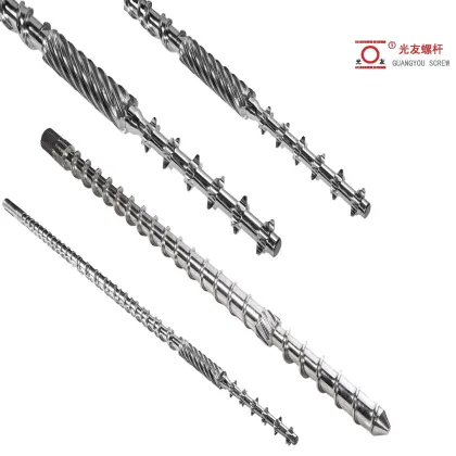 Bimetallic and Single Screw Barrel for Extruder & PVC Extruder Screw