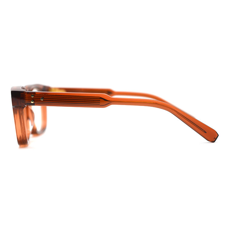 Fashion Transparent Retro Thick Acetate Eyeglasses Frames