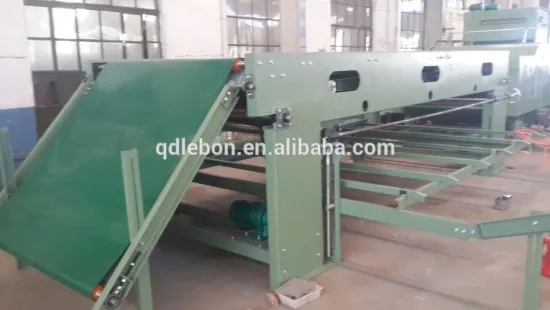 polyester wadding production machine line for upholstery