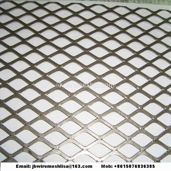 Dilapisi bubuk Dan Galvanis Expanded Metal Mesh