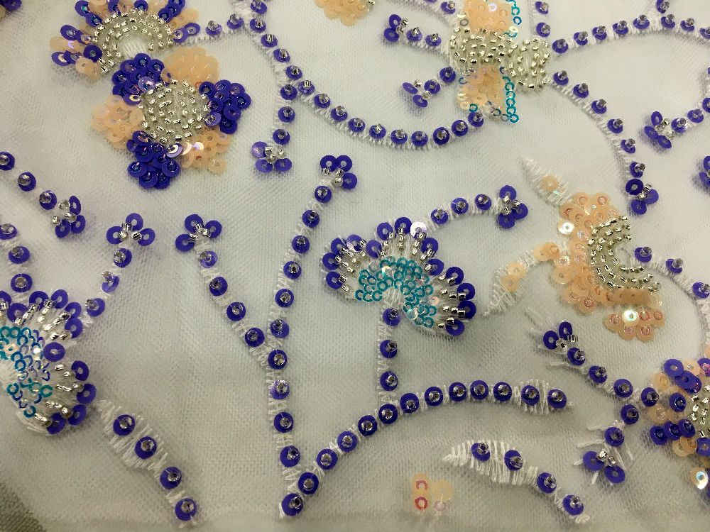 BeadS Embroidery Fabric