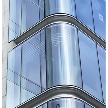 Revêtement en poudre de fluorocarbone pour portes et fenêtres de bâtiment