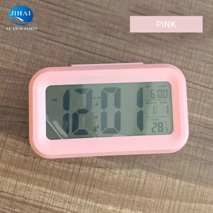 Customized Desk Clock Calendar: Electronic Alarm Clock