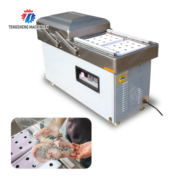 Automatic Vacuum Packing Machine for Rice and Wet/Dry Foods - Meat, Fruit, Fish Packaging Machinery