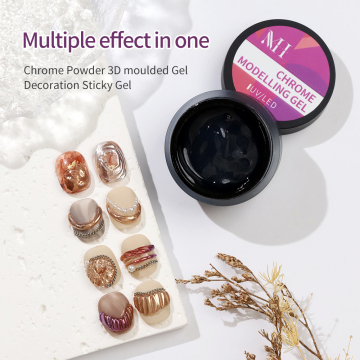 MH HEMA Free Mirror Powder for 3D Nail Art Gel Magic Mirror Powder