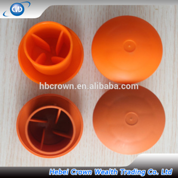 Plastic Mushroom Rebar Safety End Cap For Construction Material
