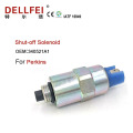 Solenoide de parada de 12V 340521A1 para Perkins