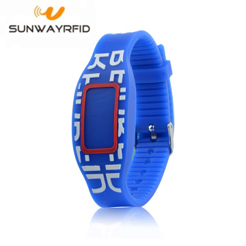 125KHZ Smart Colorful Silicone Rfid Wristbands EM4200
