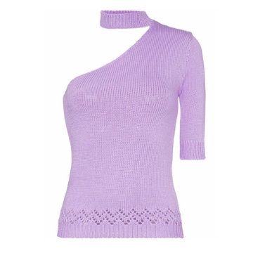 Good Quality One-Shouldered Sweater For Ladies