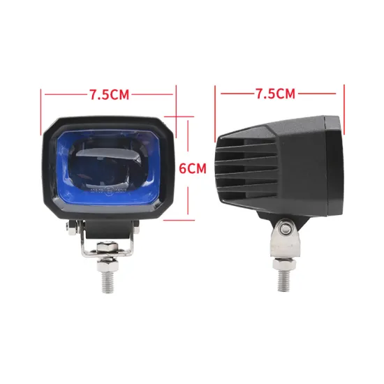 7303S 3D Lens Line LED Lamp Area Forklift Warning Light Safety Light