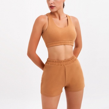 Conjunto de sujetador deportivo para mujer