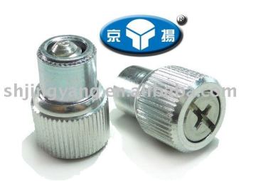 Low Profile Knob, Spring-Loaded Panel Fasteners