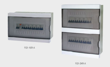 Durable Fireproof Pc Electronic Enclosures , Out Wall Power Distribution Panel