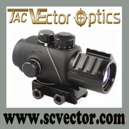 Vector Optics Calypos 3x30 Tactical Prism CQB Scope Rubber Armored MPT2 Reticle