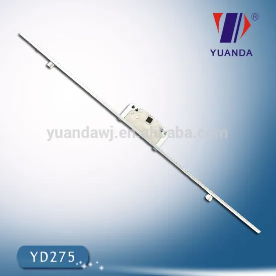 Zinc plating espagnolette lock self locking door lock