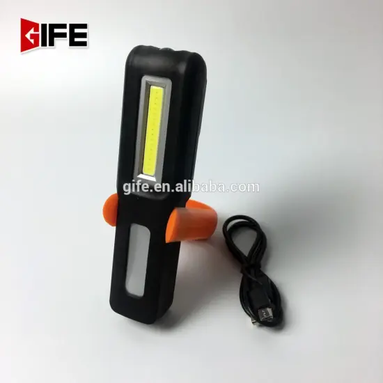 GF-7039 Rechargeable 3WCOB+1LED Magnetic Work Light