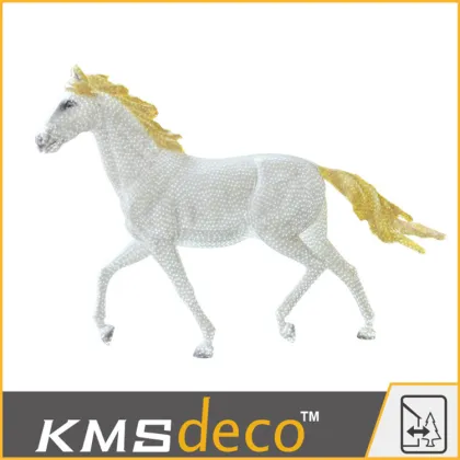 Decoration outdoor galloping horse light for christmas