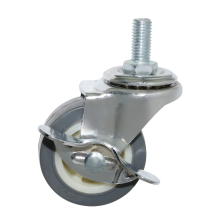 1.5-3 Inch TPU Caster Wheel No Bearing