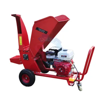 15HP Electric start Gasoline Engine Wood Chipper Shredder/6.5HP Branch Shredder/7.5HP Manual Broken Branches Machine 4-stroke