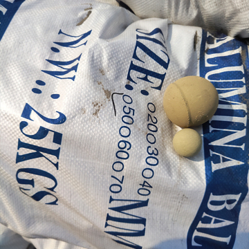 Alumina ceramic grinding ball for grinding machine