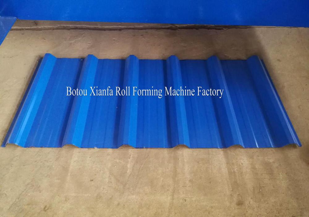 Trapezoidal IBR Sheet Metal Roof Roll Forming Machine