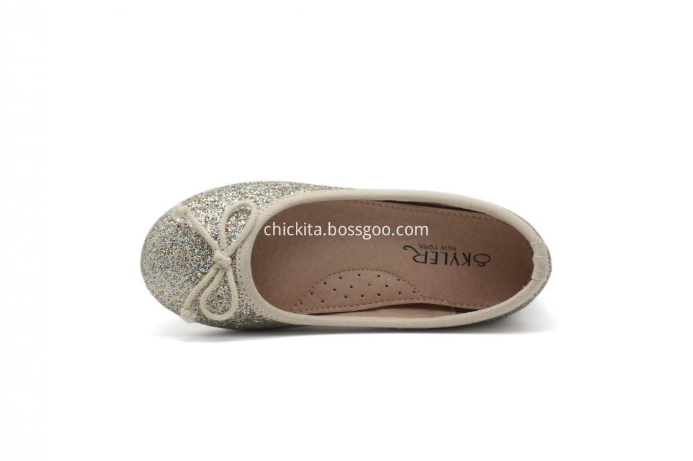 Glitter Bowknot TPR Ballerinas shoe