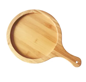 Pizza Serving Tray With Handle