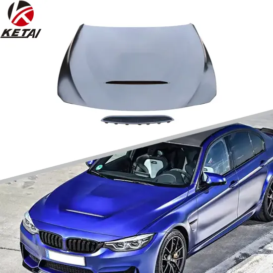 Hot Selling GTS Style Car Front Bumper and Hood Accessories for BMW F30 F35