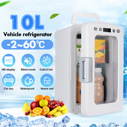 10L 12v 220v Home Refrigerator Warmer Freezer Cooler Fridge Compressor Refrigerator Temper Adjustable