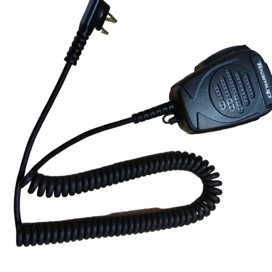 Teamup Waterproof Hand Microphone for KENWOOD IP54 Walkie Talkie Accessory
