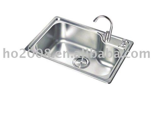 Stainless Steel Single Bowl Kitchen Sink No. HK-1105